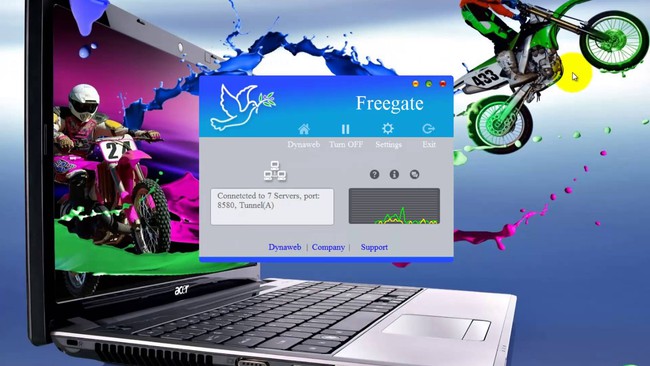 Top 9 phần mềm Fake IP miễn phí - Ảnh 3. Phần mềm Fake IP FreeGate