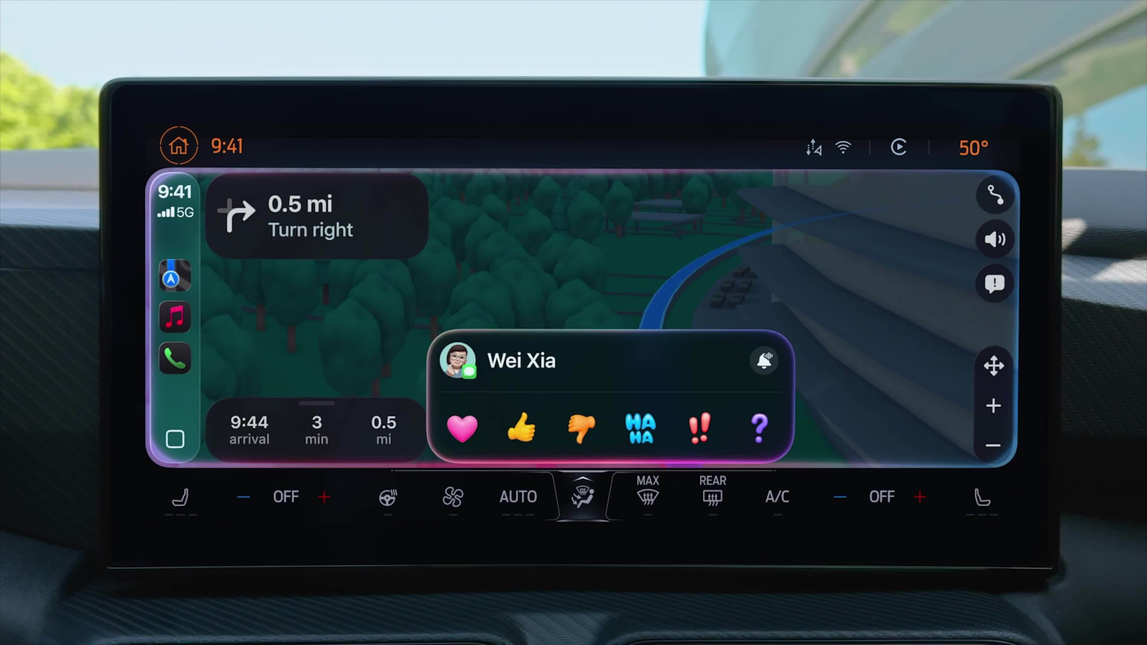 CarPlay trên iPhone hỗ trợ widget với iOS 26
