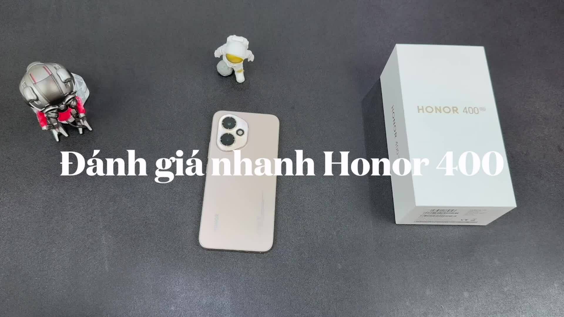 Đánh giá nhanh Honor 400