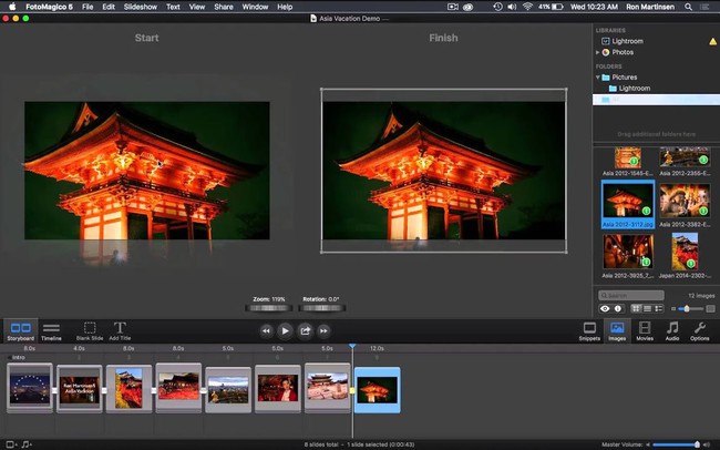 11 phần mềm làm video trên máy tính miễn phí tốt nhất hiện nay - Ảnh 20. Phần mềm làm video trên máy tính FotoMagico 5