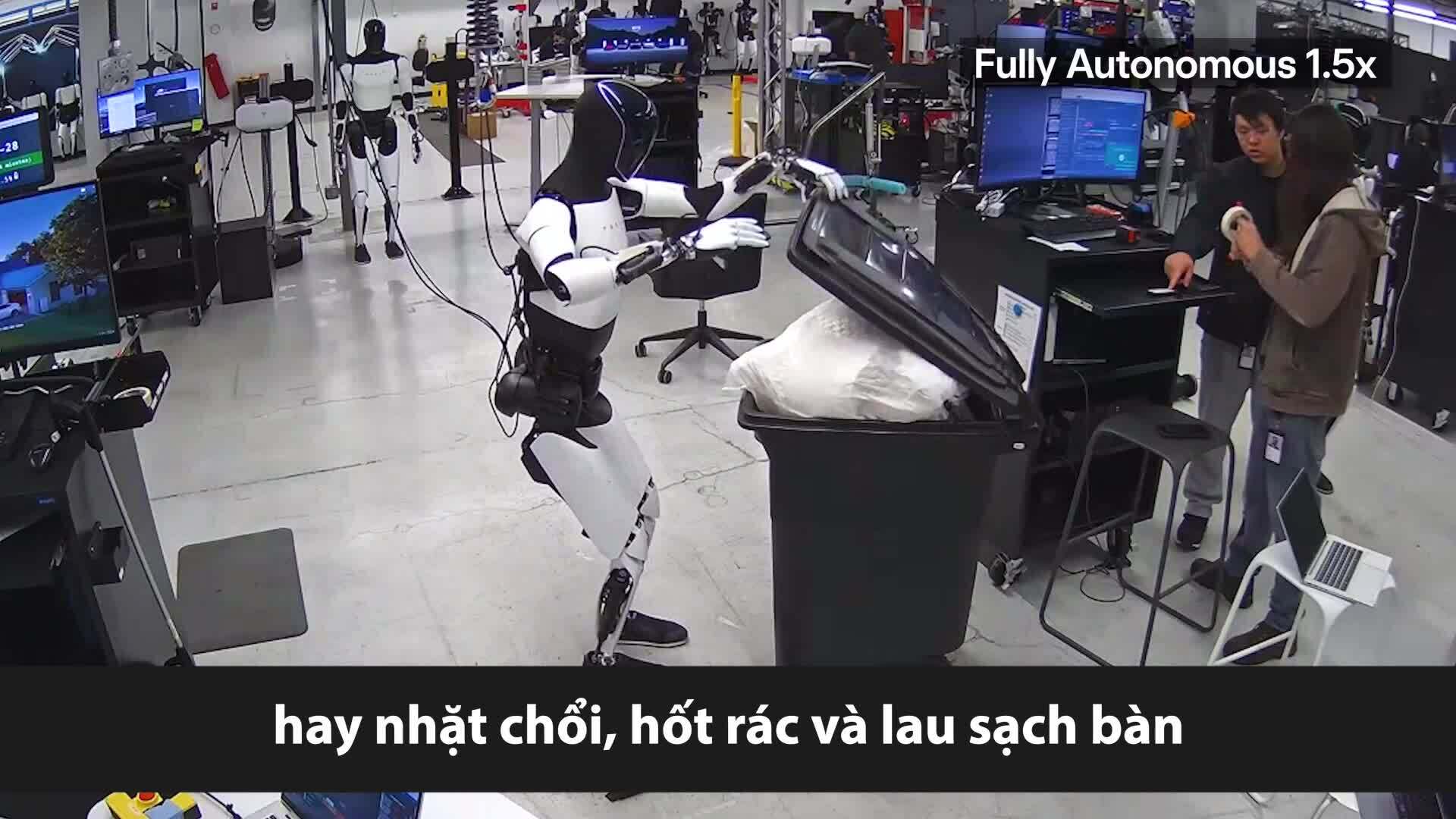 Hình dung cách robot Optimus hỗ trợ công việc gia đình