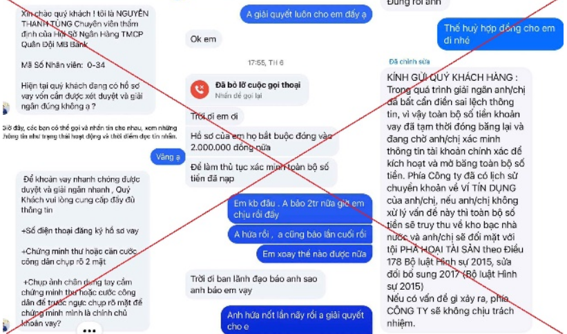 Sập ''bẫy'' vay tiền online: Đóng phí trước, mất trắng sau, danh bạ cũng ''bay''- Ảnh 1.
