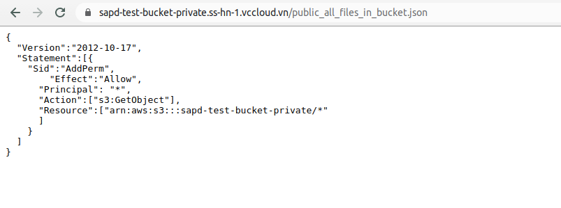 Public toàn bộ files trong một S3 bucket - Ảnh 6. Public toàn bộ files trong một S3 bucket - Ảnh 6.