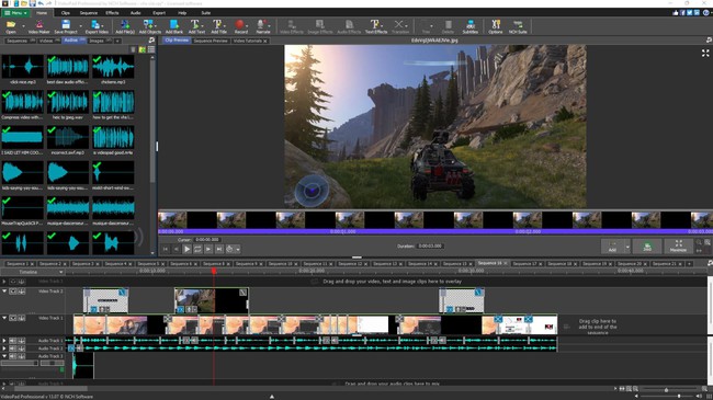 19 Phần mềm làm video trên máy tính miễn phí tốt nhất hiện nay - Ảnh 18. Phần mềm làm video miễn phí VideoPad