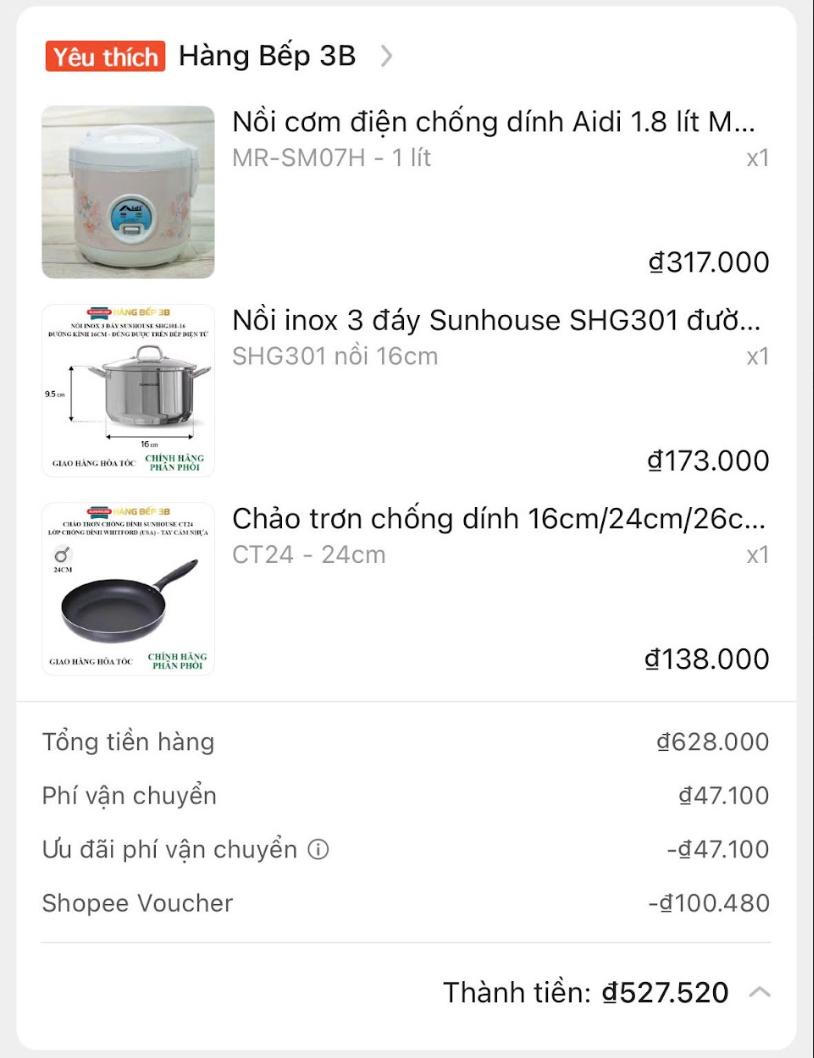 Shopee freeship mọi đơn, người dùng rủ nhau khoe đơn với phí ship “tàng hình”- Ảnh 5.