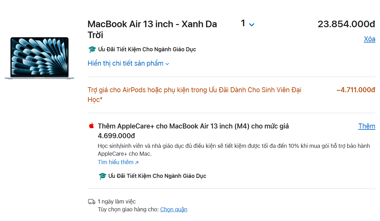 Động thái mới của Apple sau khi giảm giá loạt sản phẩm tại Việt Nam- Ảnh 1. Động thái mới của Apple sau khi giảm giá loạt sản phẩm tại Việt Nam- Ảnh 1.