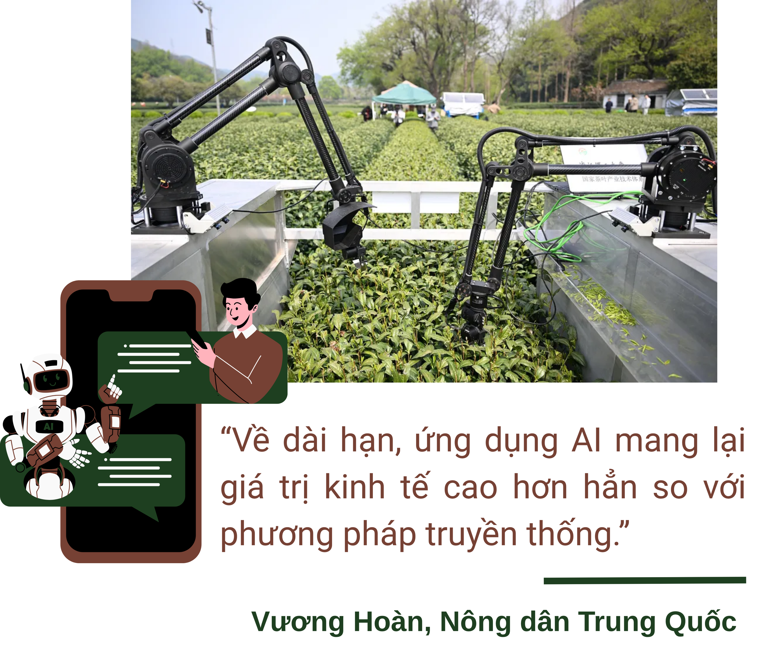 AI 'về làng'- chưa bao giờ việc bón phân, tưới nước ở thị trấn nhỏ này đơn giản như thế: Thời gian rút ngắn còn 1/10, tăng giá trị lại không thay thế con người- Ảnh 4. AI 'về làng'- chưa bao giờ việc bón phân, tưới nước ở thị trấn nhỏ này đơn giản như thế: Thời gian rút ngắn còn 1/10, tăng giá trị lại không thay thế con người- Ảnh 4.