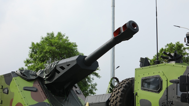 Lộ diện khí tài quân sự "bí ẩn" tại công trình top 10 thế giới: Là pháo mặt đất hạng nặng "made by Vietnam"- Ảnh 6.