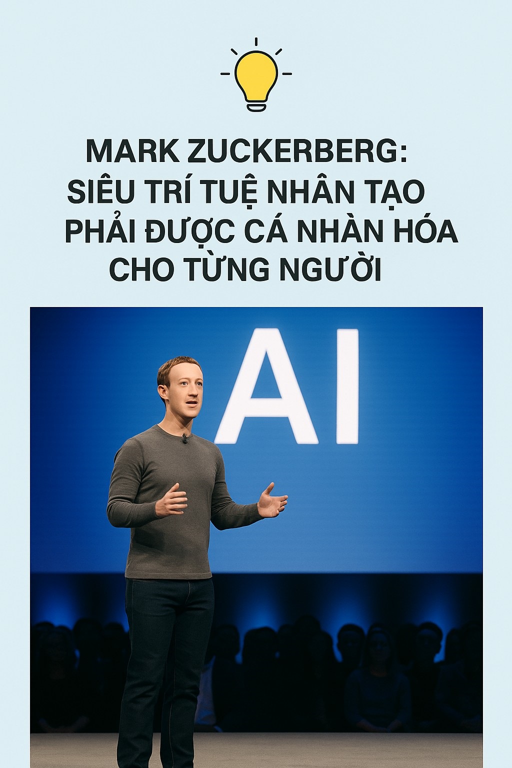 Mark Zuckerberg tuyên bố kỷ nguyên "siêu trí tuệ cá nhân" đã đến: Meta sẽ không tự động hóa mọi thứ như đối thủ- Ảnh 1. Mark Zuckerberg tuyên bố kỷ nguyên "siêu trí tuệ cá nhân" đã đến: Meta sẽ không tự động hóa mọi thứ như đối thủ- Ảnh 1.