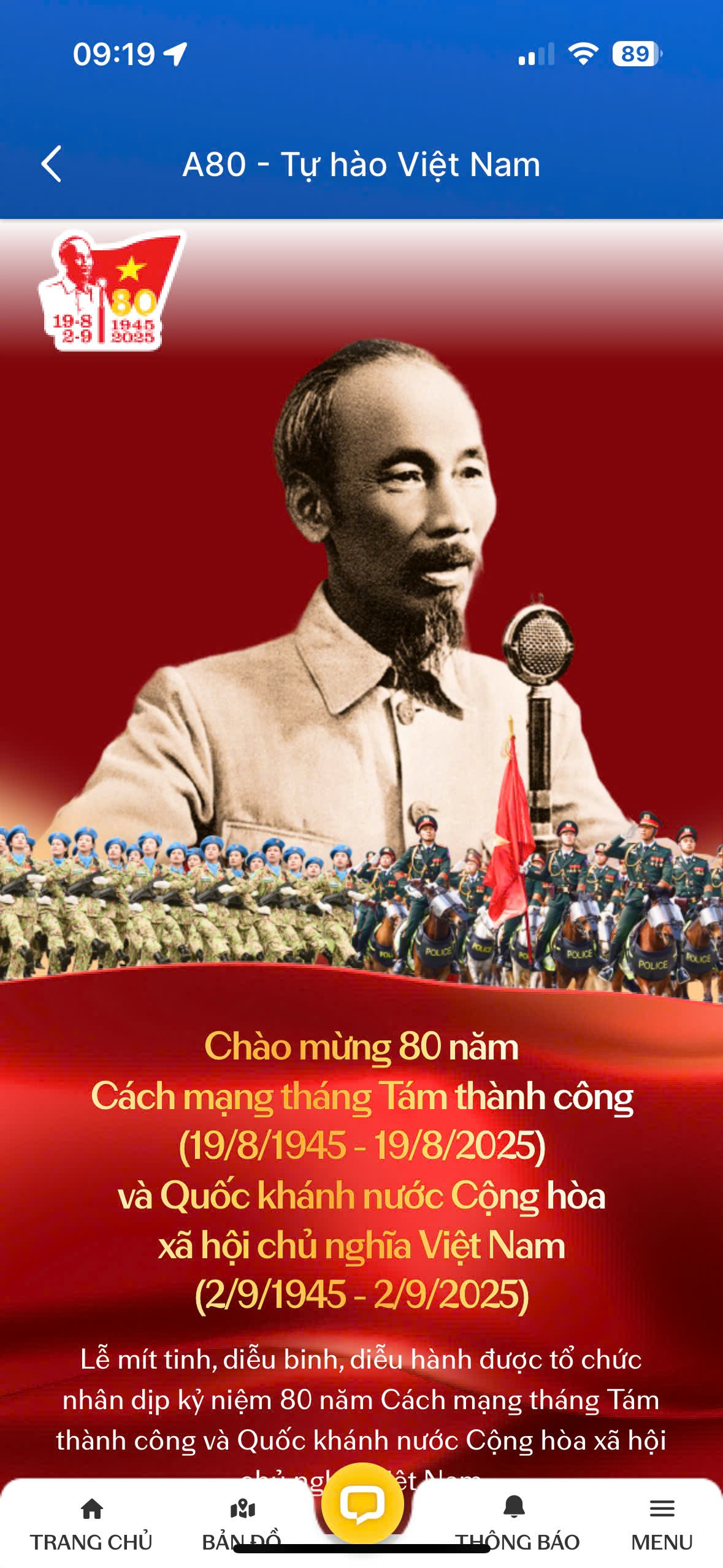 Từ 11h30 trưa nay, Hà Nội cấm đường tổng duyệt diễu binh: Chỉ cần thao tác sau, người dân có thể cập nhật đường cấm theo từng phút ngay trên điện thoại- Ảnh 3.