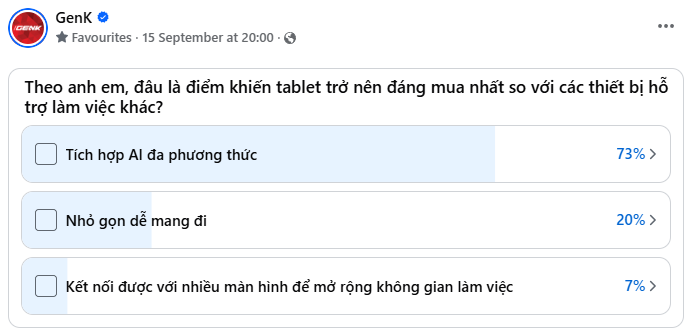 Tới 2025 mới thấy người dùng thực sự đặt AI lên trên đầu khi tìm mua máy tính bảng- Ảnh 1.