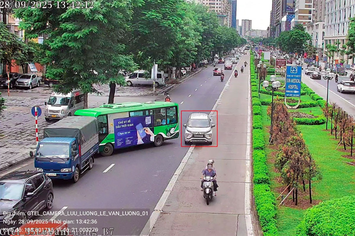 Thêm camera AI ở Hà Nội, hàng loạt ô tô, xe máy vào danh sách phạt- Ảnh 1.
