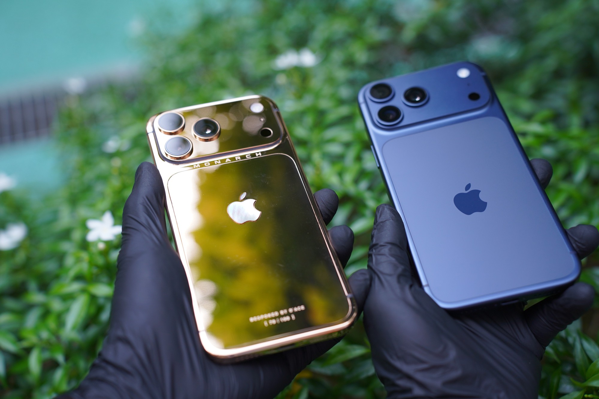 Cận cảnh iPhone 17 Pro Max mạ vàng đầu tiên thế giới do người Việt chế tác trong 33 giờ  - Ảnh 2.