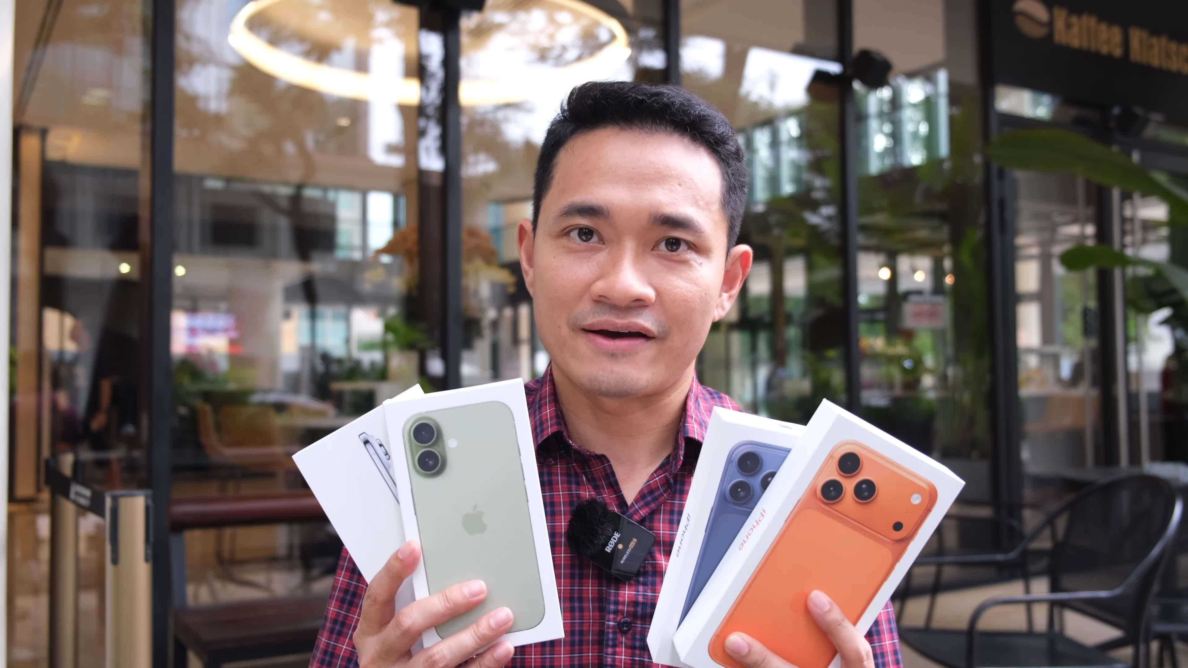 Mở hộp iPhone 17 Pro và 17 Pro Max tại Việt Nam