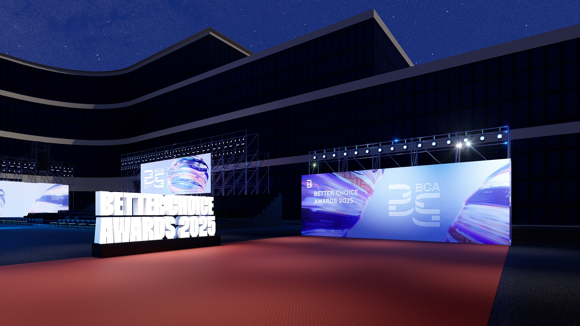 Bật mí không gian "tương lai" của Gala trao giải Better Choice Awards 2025: Từ robot, ô tô chạy lên sân khấu tới những màn trình diễn bùng nổ- Ảnh 3.