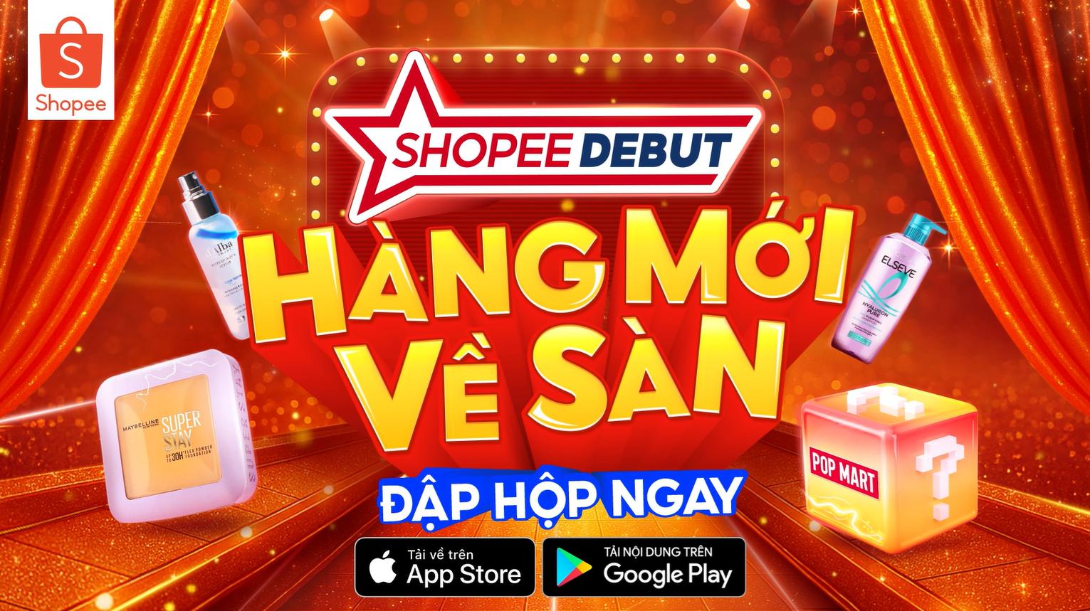 Shopee Debut: Sân khấu ra mắt hoành tráng của hàng ngàn sản phẩm mới- Ảnh 1. Shopee Debut: Sân khấu ra mắt hoành tráng của hàng ngàn sản phẩm mới- Ảnh 1.