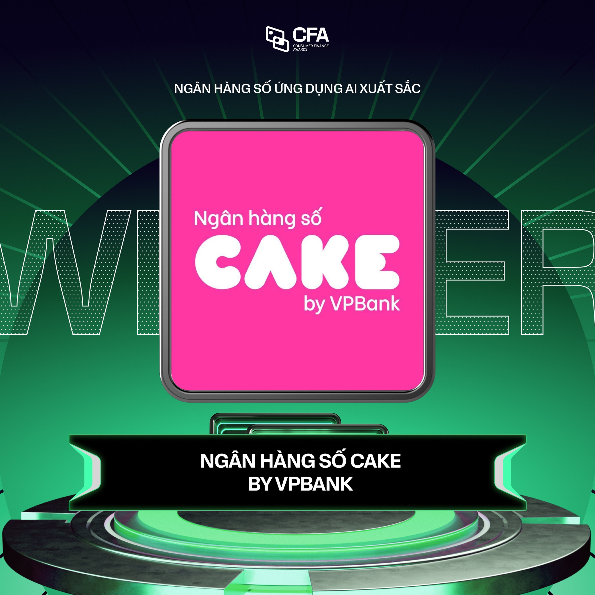 Ngân hàng số ứng dụng AI xuất sắc tại Better Choice Awards 2025: Cake by VPBank đứng đầu- Ảnh 1. Ngân hàng số ứng dụng AI xuất sắc tại Better Choice Awards 2025: Cake by VPBank đứng đầu- Ảnh 1.