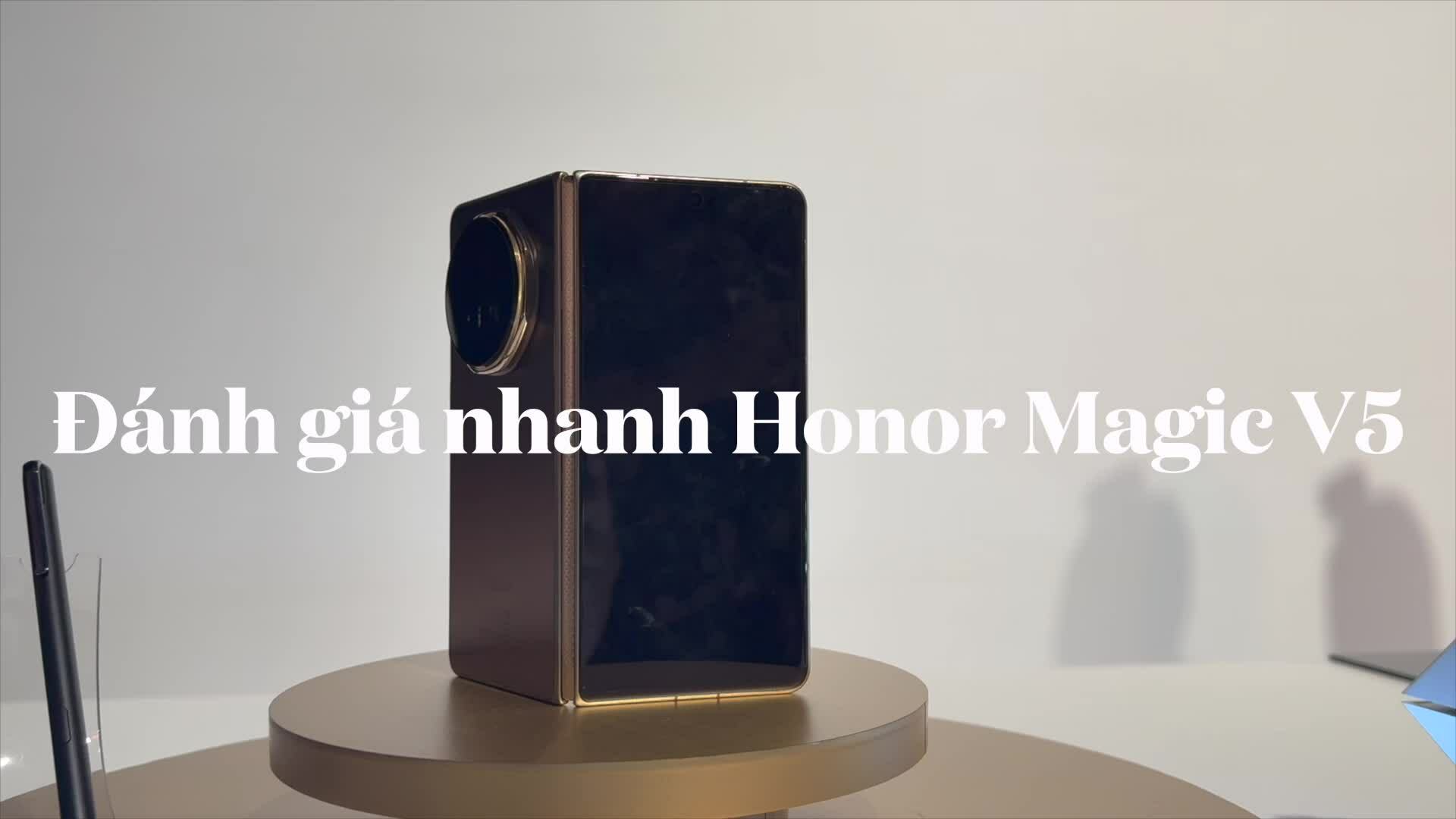 Đánh giá nhanh Honor Magic V5