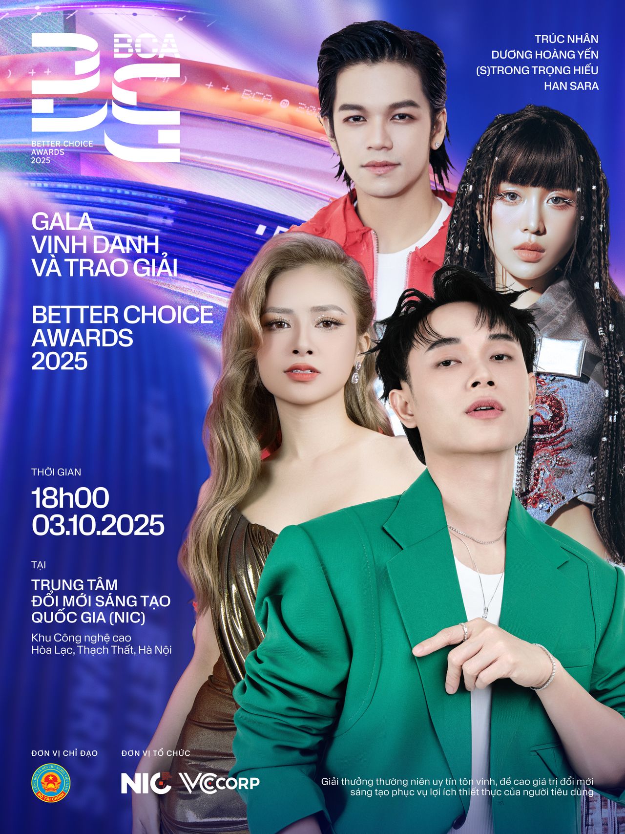 Hé lộ dàn nghệ sĩ biểu diễn tại Gala Better Choice Awards 2025, hứa hẹn là bữa tiệc âm thanh - công nghệ bùng nổ cuối năm nay- Ảnh 1. Hé lộ dàn nghệ sĩ biểu diễn tại Gala Better Choice Awards 2025, hứa hẹn là bữa tiệc âm thanh - công nghệ bùng nổ cuối năm nay- Ảnh 1.