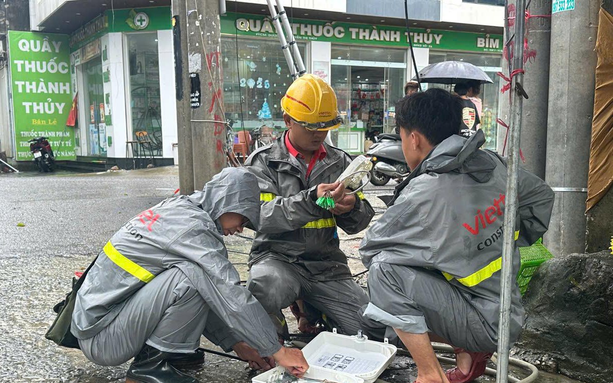 Viettel ứng cứu thành công tín hiệu viễn thông tại các xã chịu ảnh hưởng của bão Bualoi- Ảnh 3.