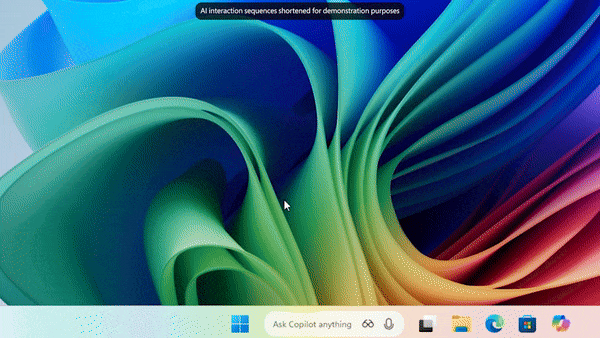 Microsoft tích hợp Copilot vào Taskbar của Windows 11, biến thanh tìm kiếm thành hộp chat AI- Ảnh 2.