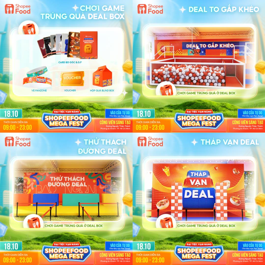 Tất tần tật bí kíp ăn ngon, chơi vui cả ngày tại Đại Tiệc Vạn Năng - ShopeeFood Mega Fest- Ảnh 3.