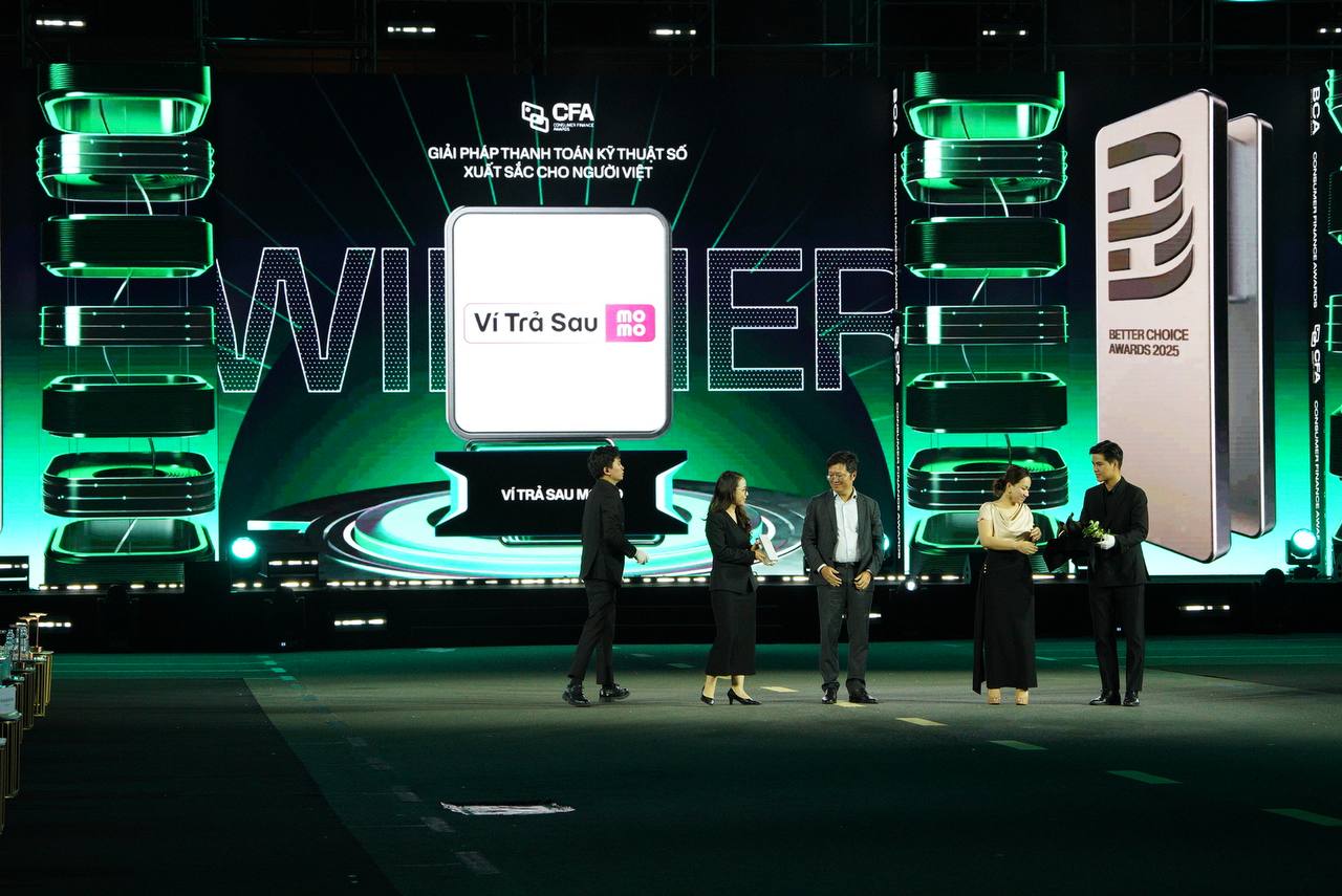 Giải pháp thanh toán kỹ thuật số xuất sắc cho người Việt tại Better Choice Awards 2025: Chiến thắng gọi tên Ví Trả Sau MoMo- Ảnh 2. Giải pháp thanh toán kỹ thuật số xuất sắc cho người Việt tại Better Choice Awards 2025: Chiến thắng gọi tên Ví Trả Sau MoMo- Ảnh 2.