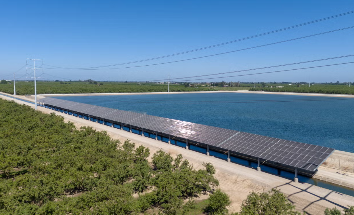 Tấm pin năng lượng mặt trời xuất hiện ở nơi không ngờ, mang đến giải pháp táo bạo cho 2 vấn đề cùng lúc- Ảnh 2.