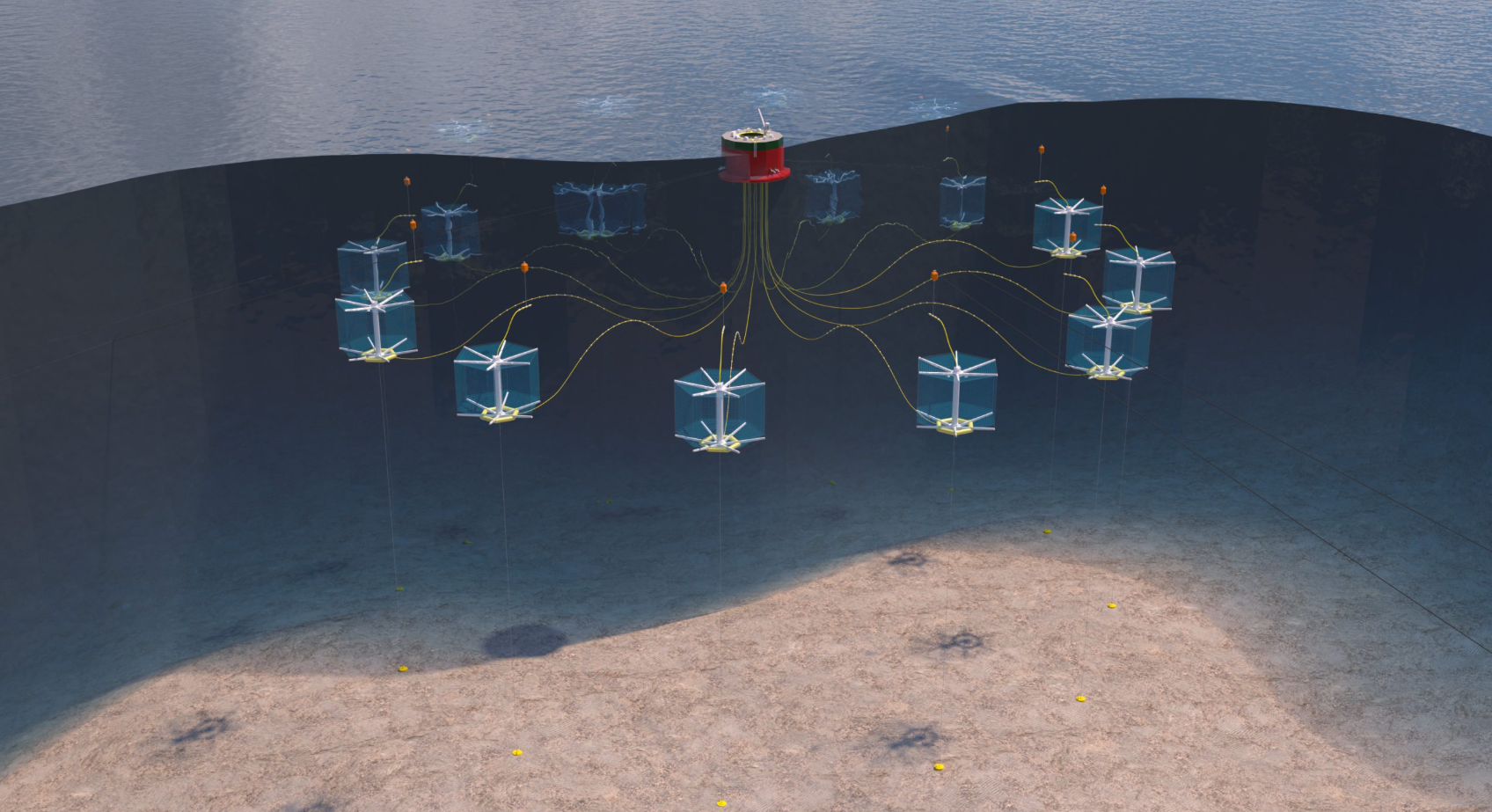 Biến trang trại điện gió thành trang trại cá hồi- Ảnh 1. Biến trang trại điện gió thành trang trại cá hồi- Ảnh 1.