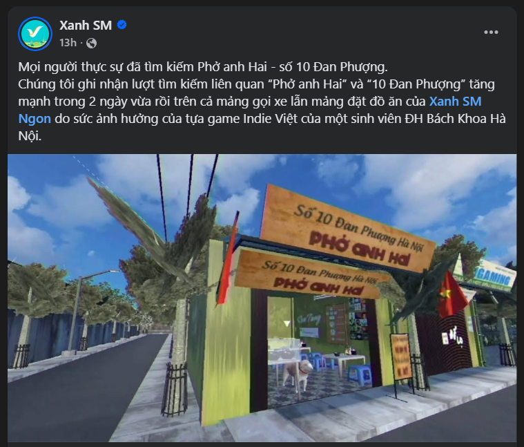 xanh-sm-1762220817420110302718 “Phở Anh Hai” ở đâu mà khiến mạng xã hội rần rần? - Ảnh 5.