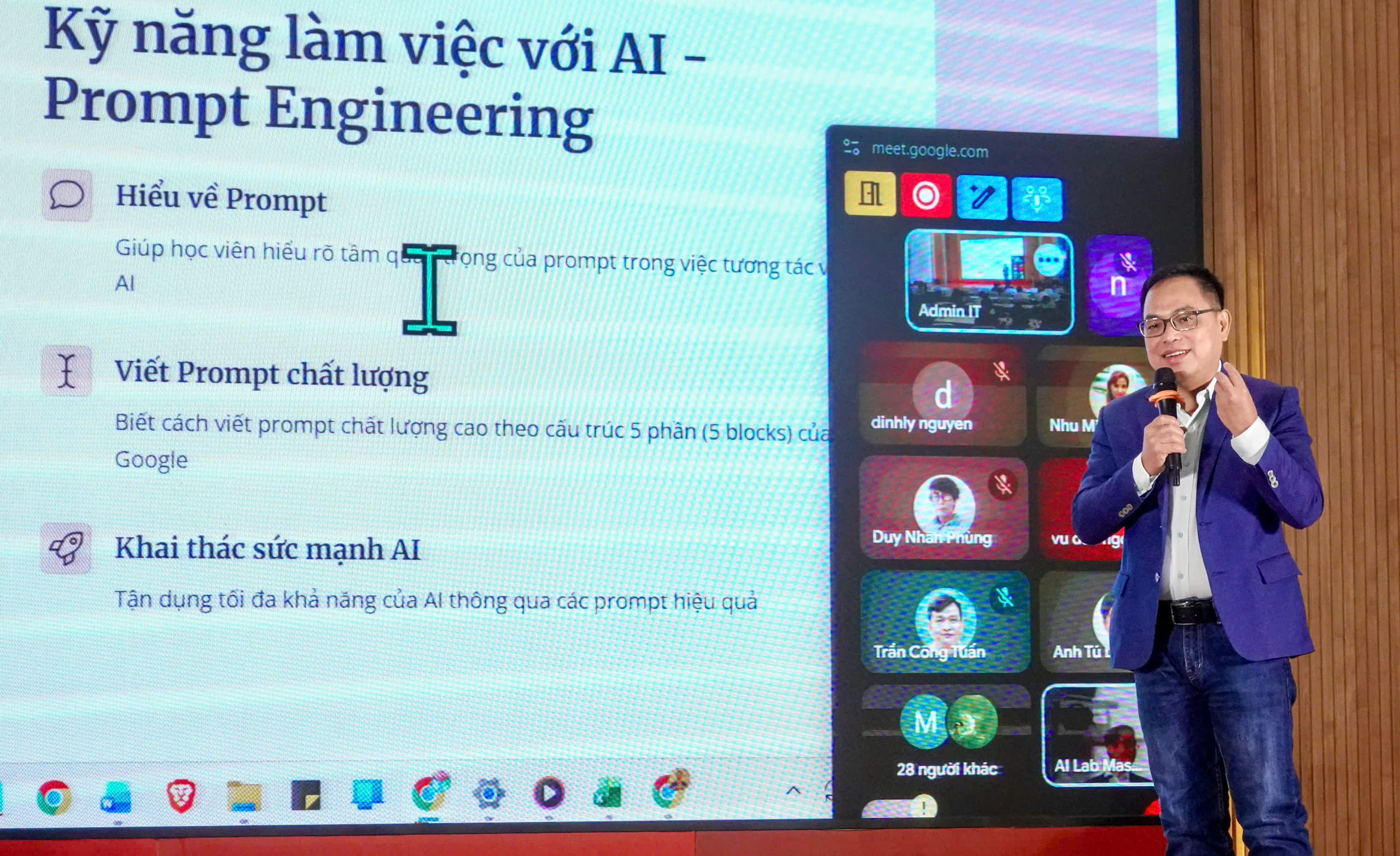 Báo Người Lao Động tiếp tục tổ chức lớp nâng cao AI cho phóng viên, biên tập viên - Ảnh 1.