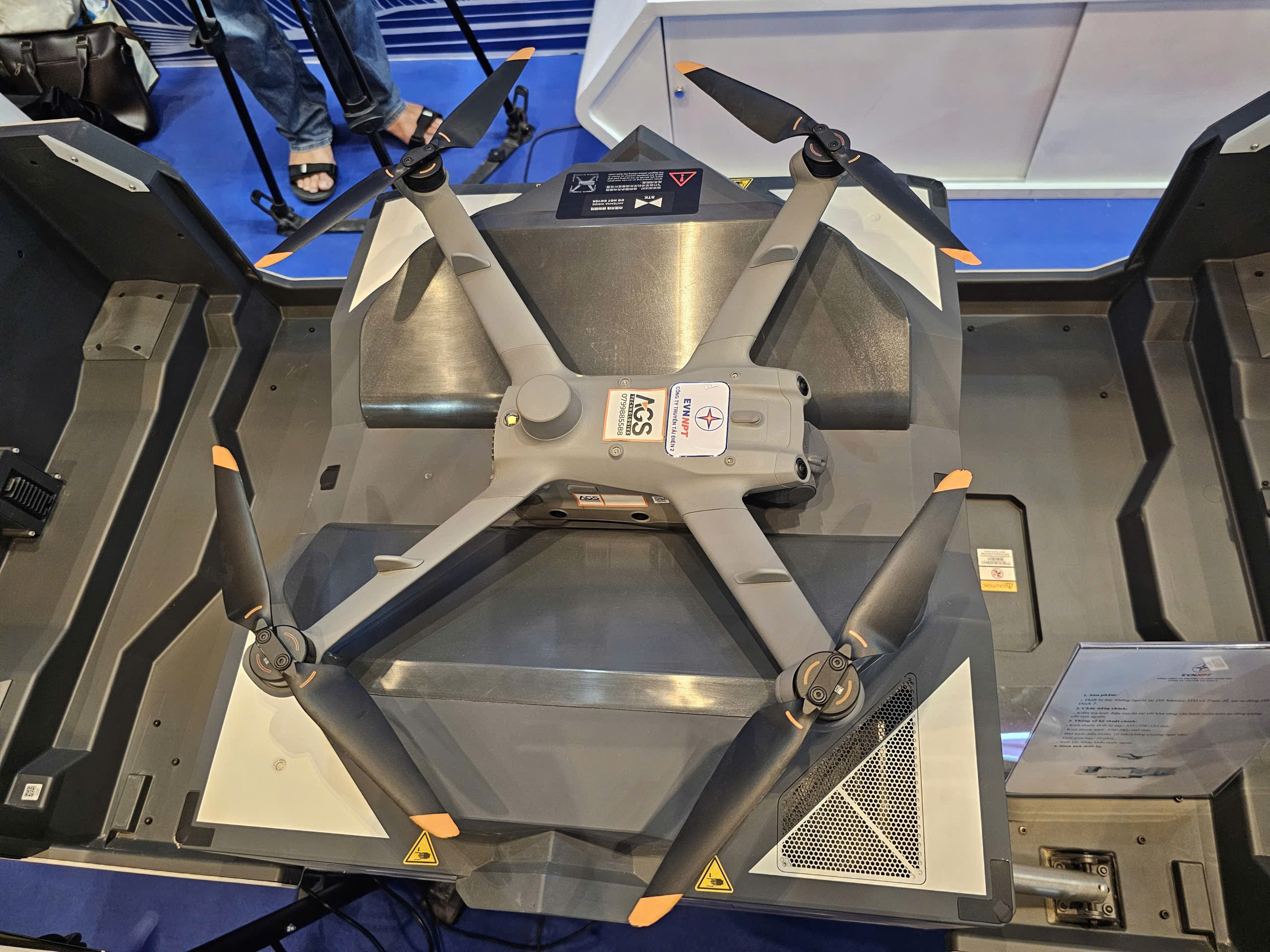 Cận cảnh đội quân không người lái trong ngành điện Việt Nam tại Techshow 2025 - Ảnh 5.