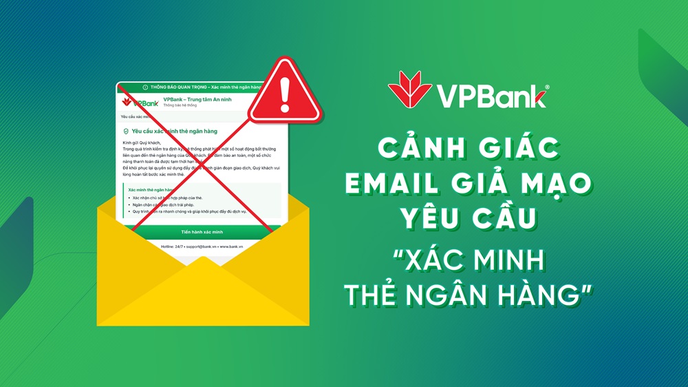 VPBank cảnh báo xuất hiện thủ đoạn lừa đảo hoàn toàn mới- Ảnh 1. VPBank cảnh báo xuất hiện thủ đoạn lừa đảo hoàn toàn mới- Ảnh 1.
