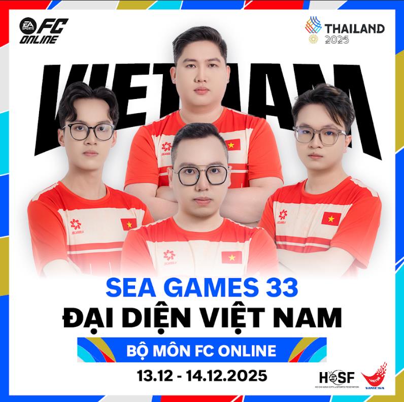 FC Online Việt Nam quyết tâm giành huy chương vàng tại SEA Games 33 - Ảnh 1.