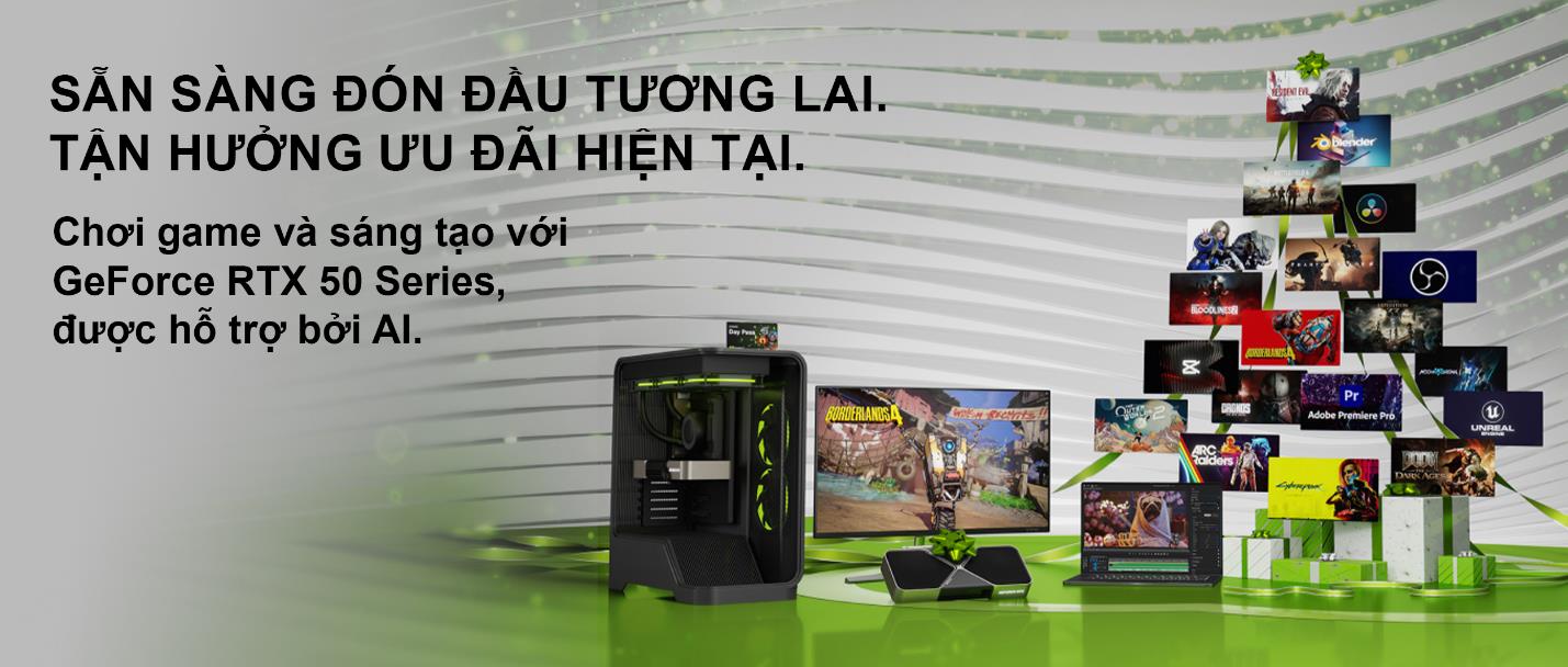 Đón mùa lễ hội rực rỡ cùng GeForce RTX – Nâng cấp ngay, nhận ưu đãi cực hấp dẫn! - Ảnh 1.