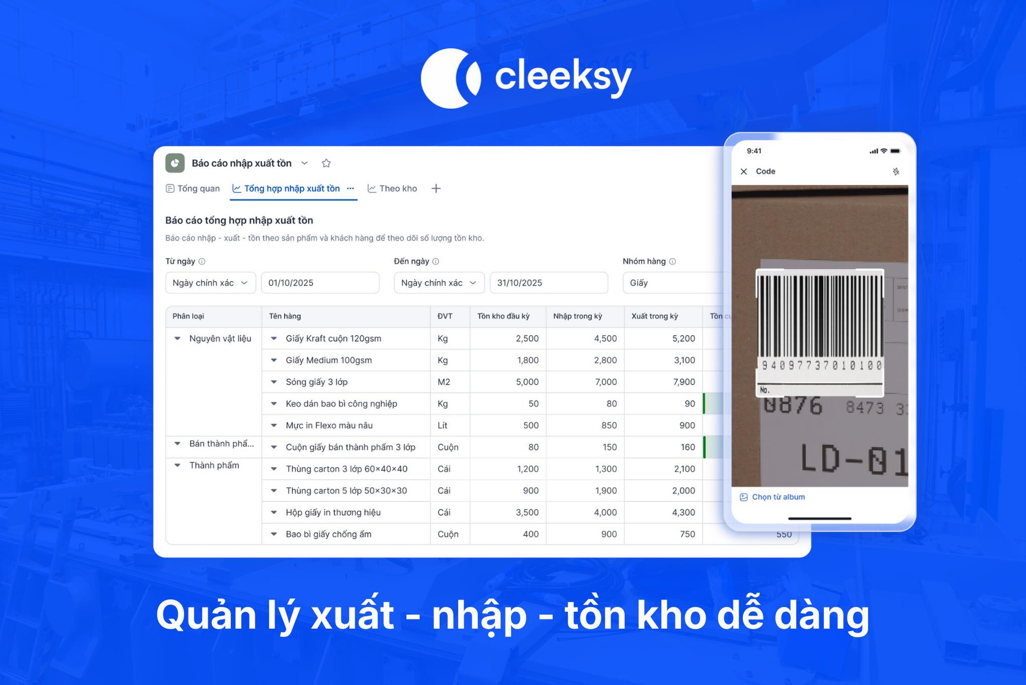 Cleeksy: Phần mềm quản lý sản xuất minh bạch dữ liệu, tối ưu chi phí - Ảnh 2. Cleeksy: Phần mềm quản lý sản xuất minh bạch dữ liệu, tối ưu chi phí - Ảnh 2.