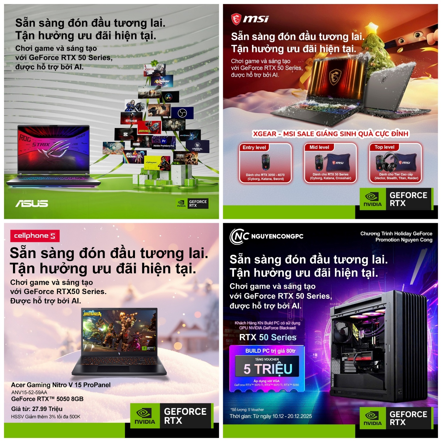 Đón mùa lễ hội rực rỡ cùng GeForce RTX – Nâng cấp ngay, nhận ưu đãi cực hấp dẫn! - Ảnh 4.