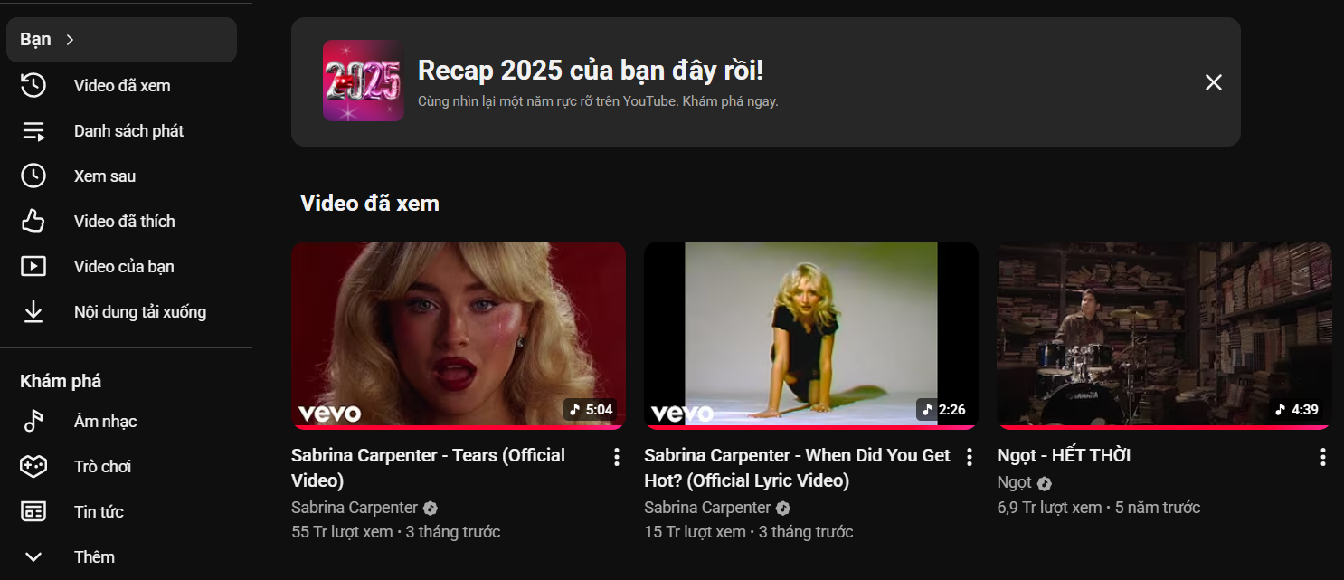 Youtube tung YouTube Recap 2025: Bản “tóm tắt năm” cho hàng tỉ người xem - Ảnh 1.