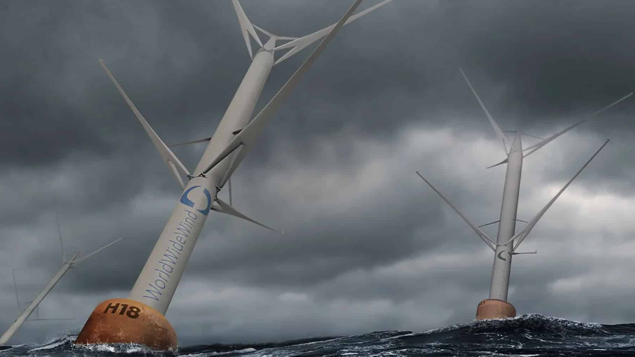 Độc đáo turbine điện gió được “trồng” lộn ngược - Ảnh 1.