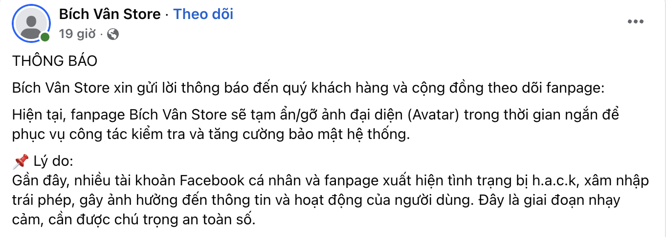 Vì sao loạt fanpage lớn bất ngờ “biến mất” ảnh đại diện? - Ảnh 1.