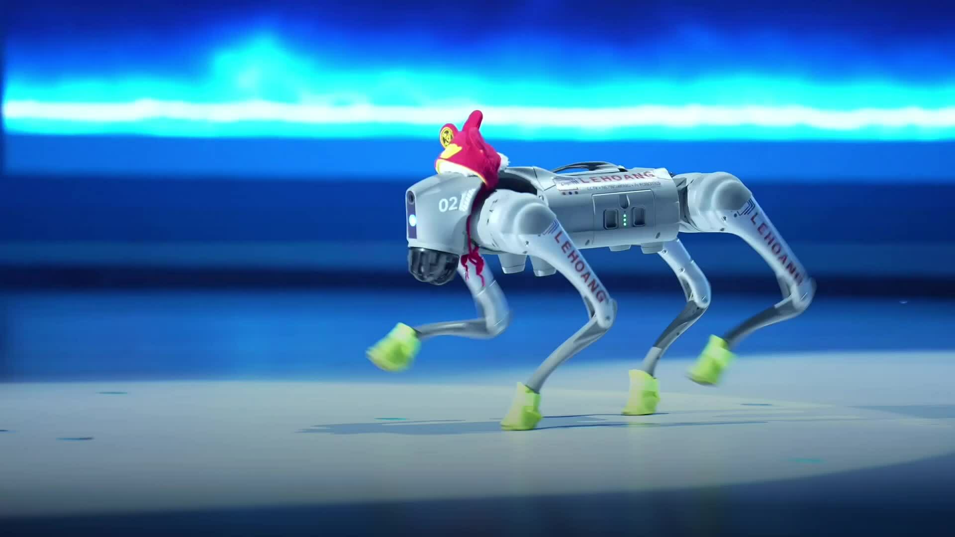 robot chó Unitree Go2 trình diễn tại Tech Awards 2025