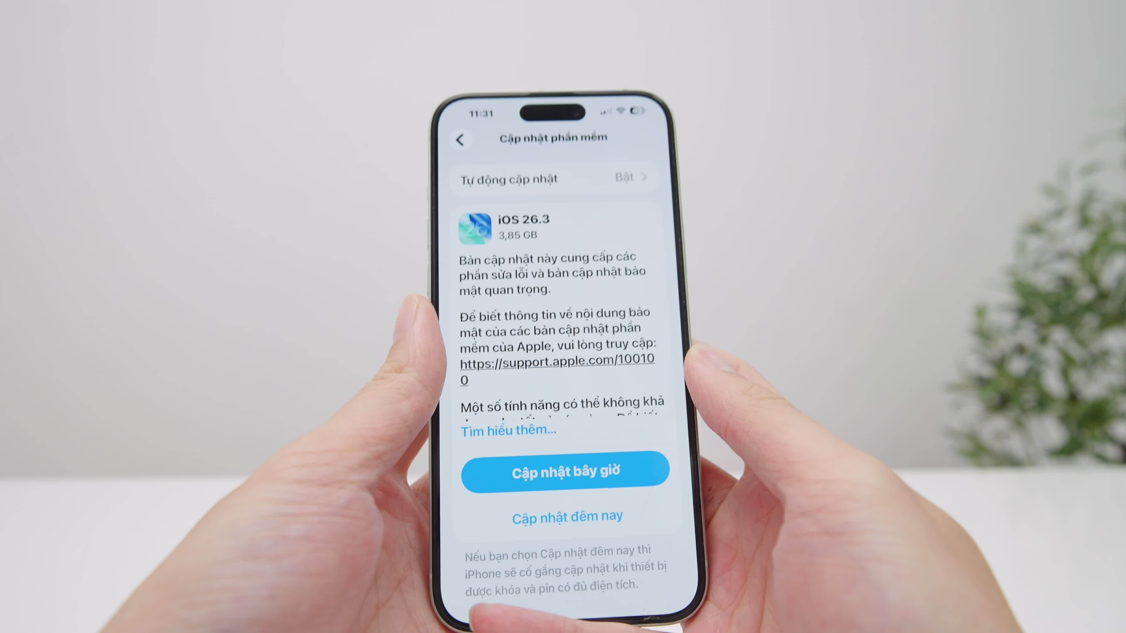 Chuyển dữ liệu từ iPhone sang Android với iOS 26.3