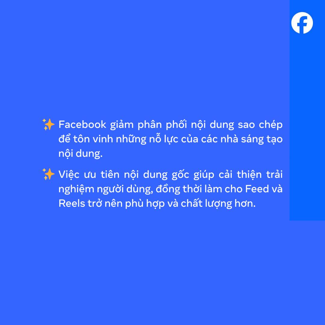 Cập nhật quan trọng về chính sách Nội dung gốc trên Facebook - Ảnh 4.