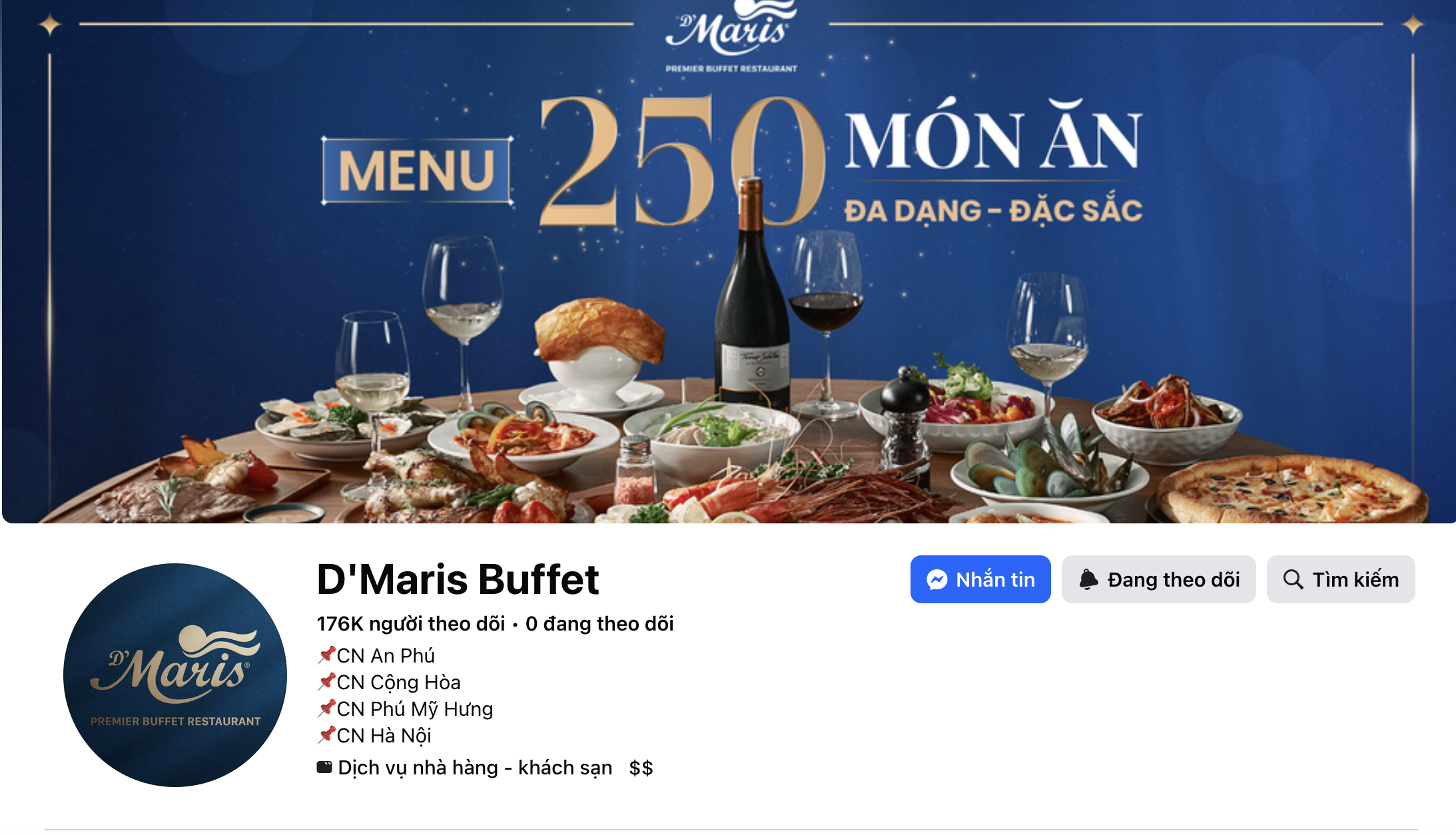 Cảnh báo lừa đảo qua fanpage giả mạo nhà hàng Buffet tại Việt Nam - Ảnh 3.