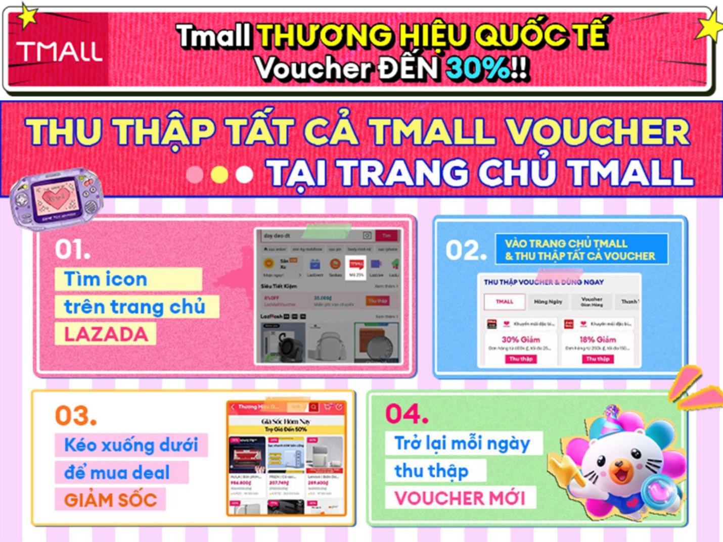 Tưng bừng Sinh nhật Lazada 14 tuổi: Voucher đến 14 triệu, mua 1 tặng 1, voucher đến 50%- Ảnh 4. Tưng bừng Sinh nhật Lazada 14 tuổi: Voucher đến 14 triệu, mua 1 tặng 1, voucher đến 50%- Ảnh 4.
