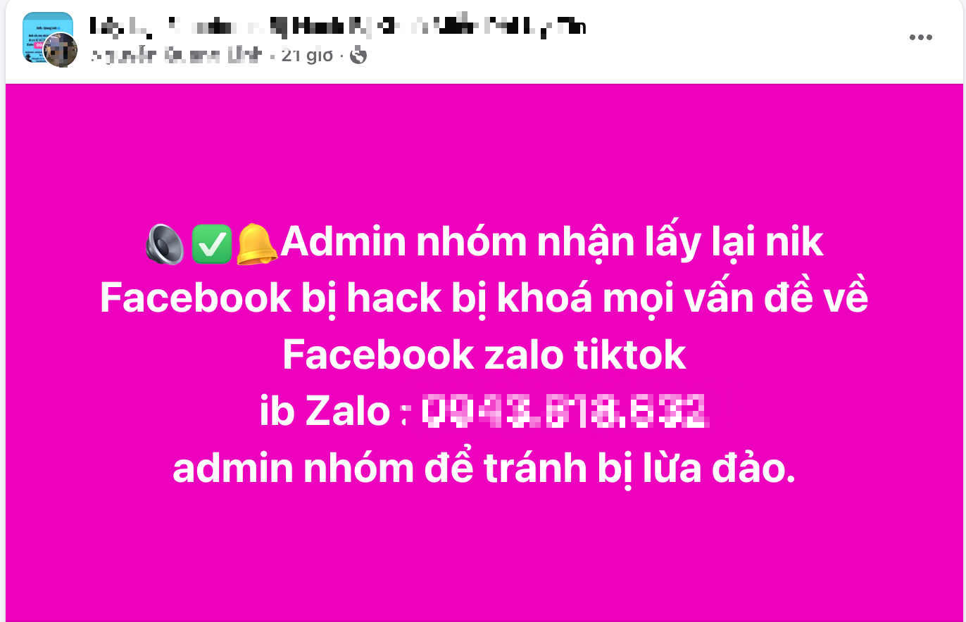 Chủ shop online "toát mồ hôi" vì tài khoản Facebook đột ngột bị khóa - Ảnh 3.