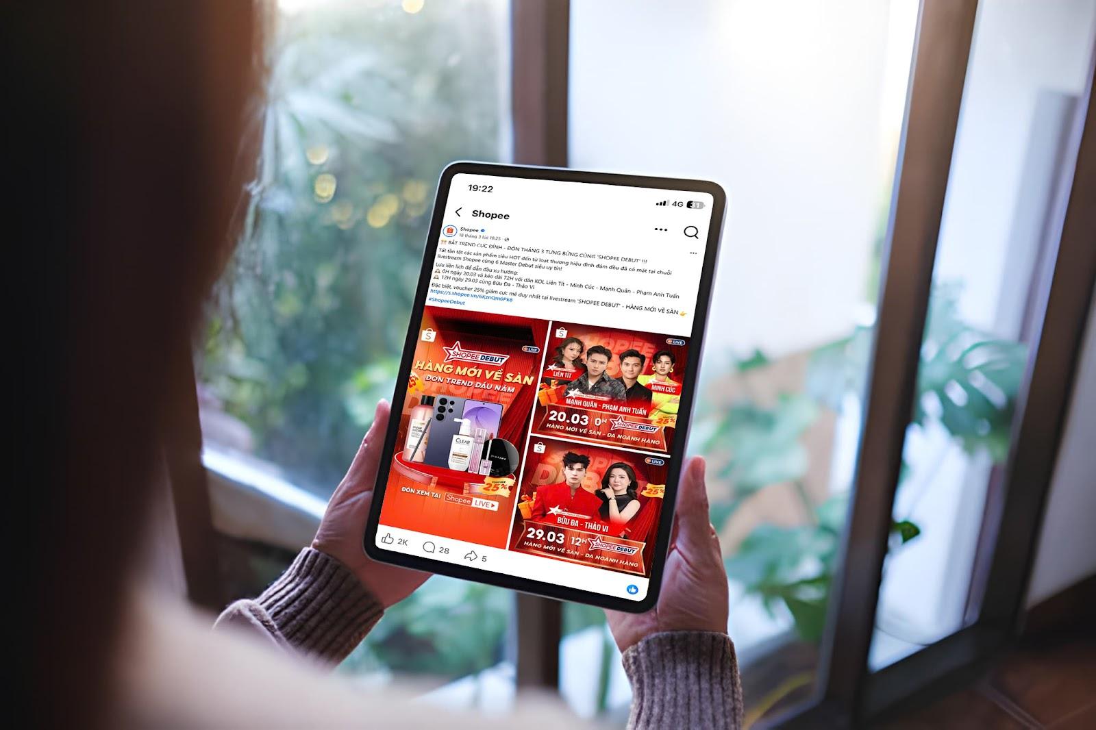 Shopee Debut chuyển “điểm rơi” truyền thông thành tăng trưởng doanh thu cho sản phẩm mới - Ảnh 2.